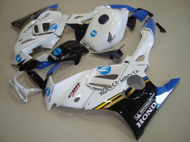 Carenado CBR 600 F3 95-98 - Blanco Azul Konica Minolta