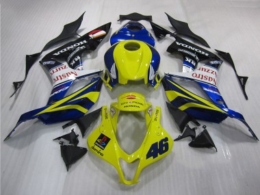 Carenado CBR 600 RR 07-08 - Amarillo Azul 46
