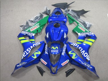 Carenado CBR 600 RR 07-08 - Azul Blanco Movistar