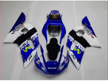 Carenado R6 98-02 - Azul Verde Blanco