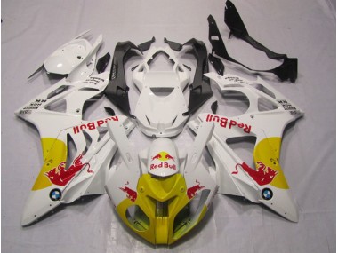 Carenado S1000RR 09-14 - Amarillo Blanco RedBull