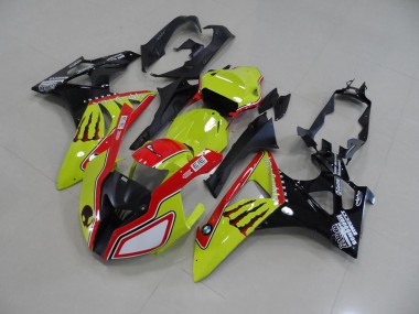 Carenado S1000RR 09-14 - Verde Rojo Monster