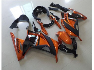 Carenado ZX 300R 13-16 - Negro Naranja