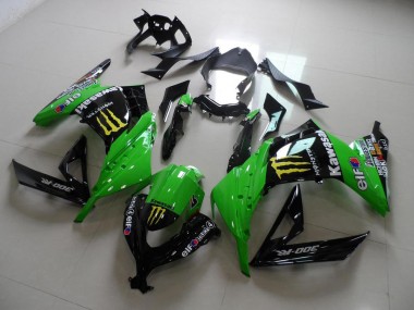 Carenado ZX 300R 13-16 - Verde Monster