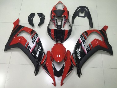 Carenado ZX10R 16-19 - Negro Rojo Ninja