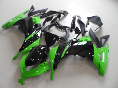 Kit ABS Carenado ZX 300R 13-16 - Negro Verde