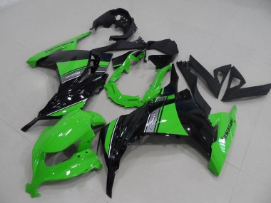 Kit Carenado ABS Completo ZX 300R 13-16 - Negro Verde